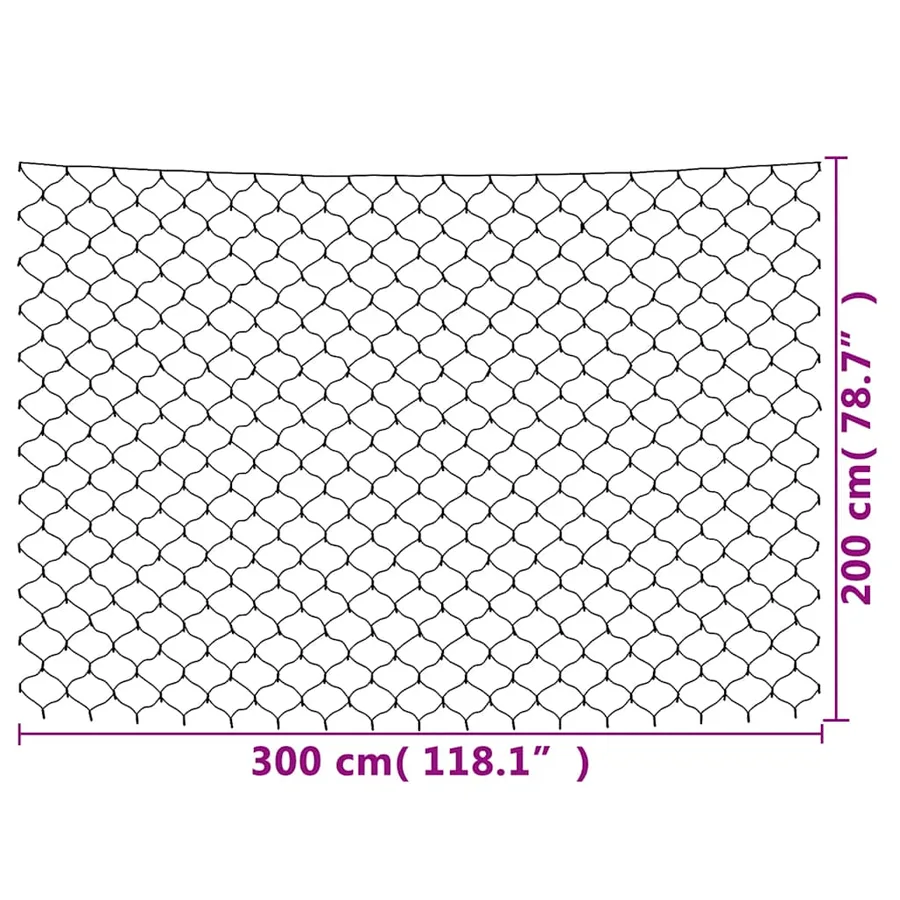 Filet lumineux blanc froid de Noël 3x2 m 204 LED Int/extérieur - 9