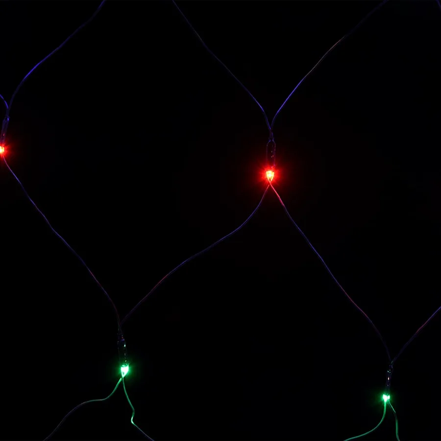 Filet lumineux coloré de Noël 4x4 m 544 LED Intérieur/extérieur - 5