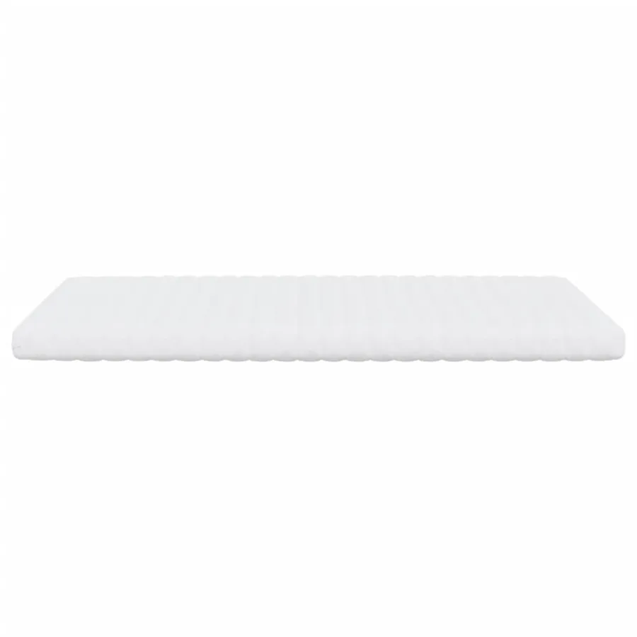 Matelas en mousse blanc 140x190 cm 7 zones dureté 20 ILD - 4