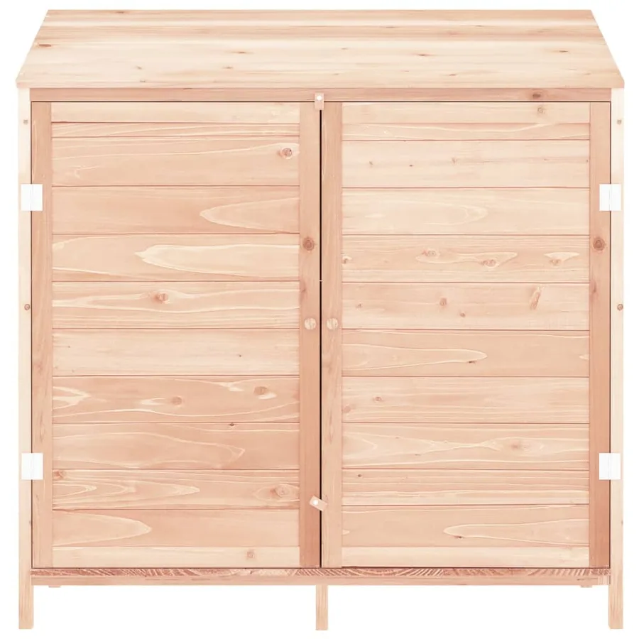 Remise de jardin 102x52x112 cm Bois de sapin solide - 3