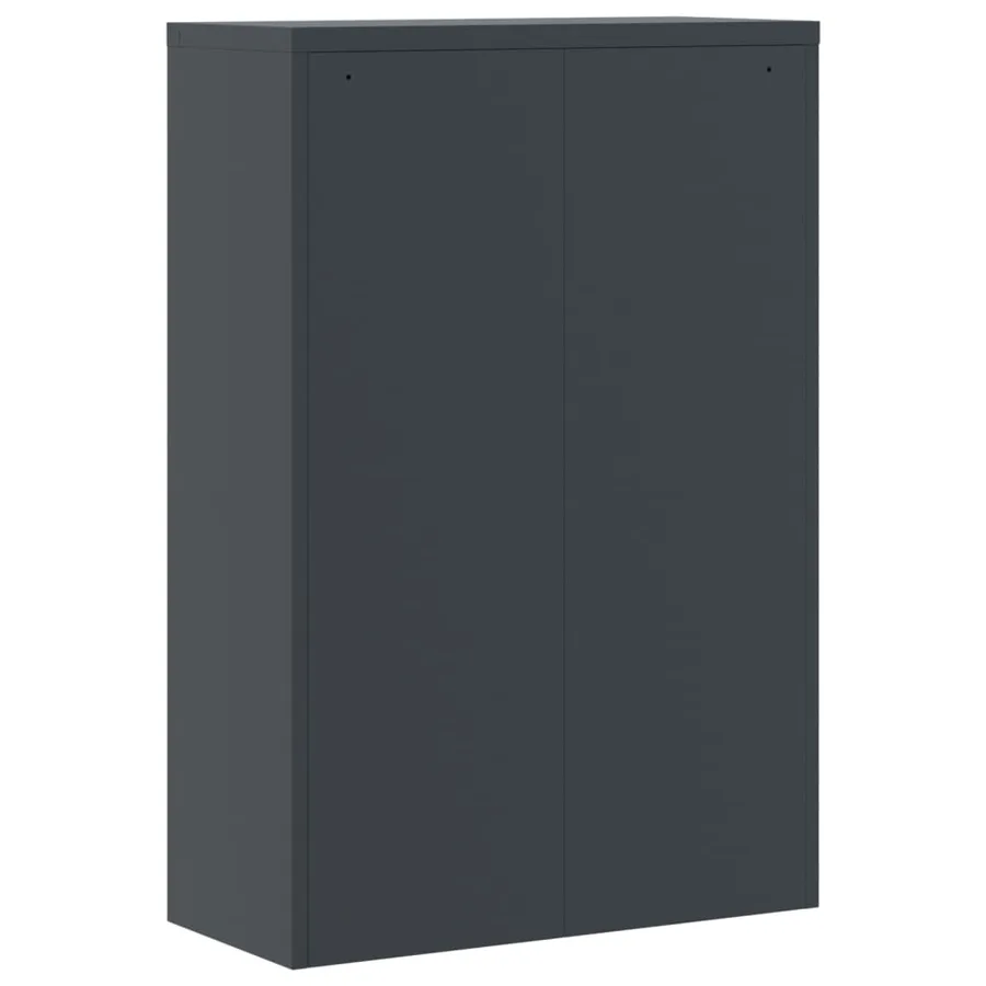 Classeur anthracite 90x40x180 cm Acier - 10