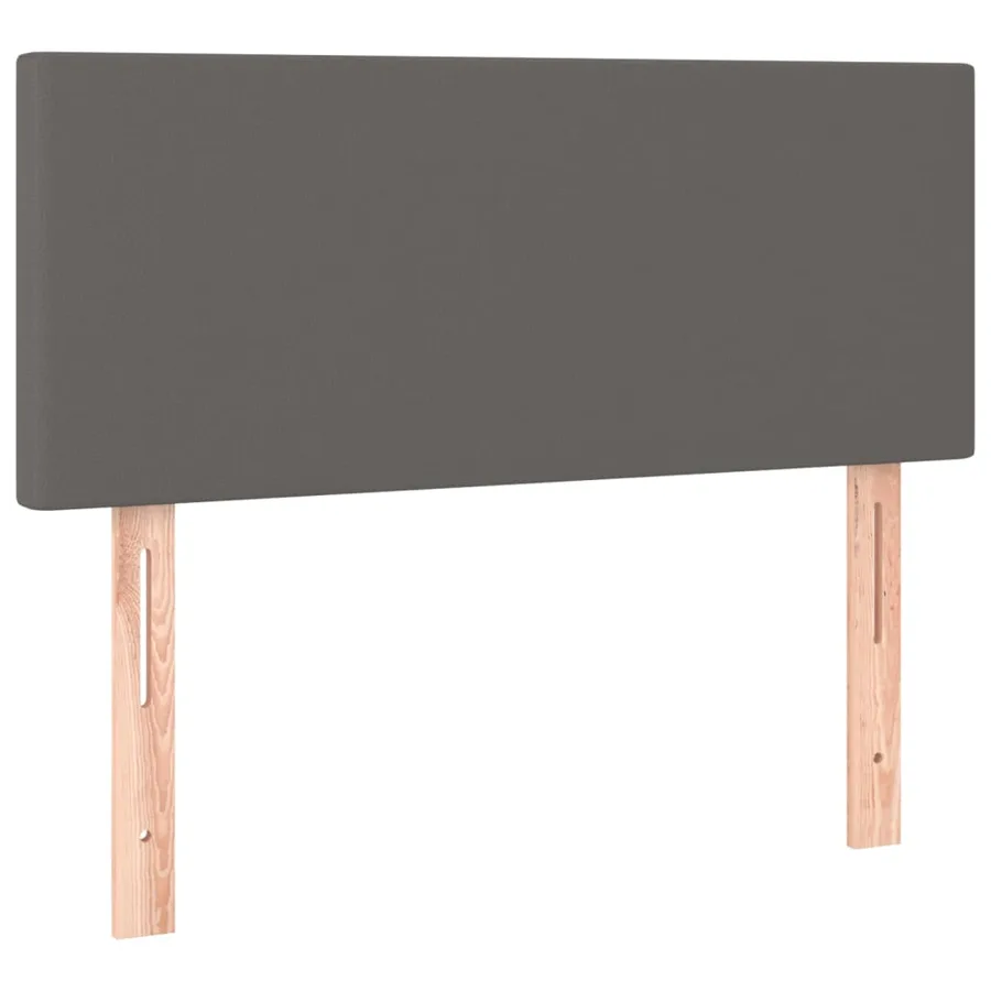 Tête de lit Gris 90x5x78/88 cm Similicuir - 2