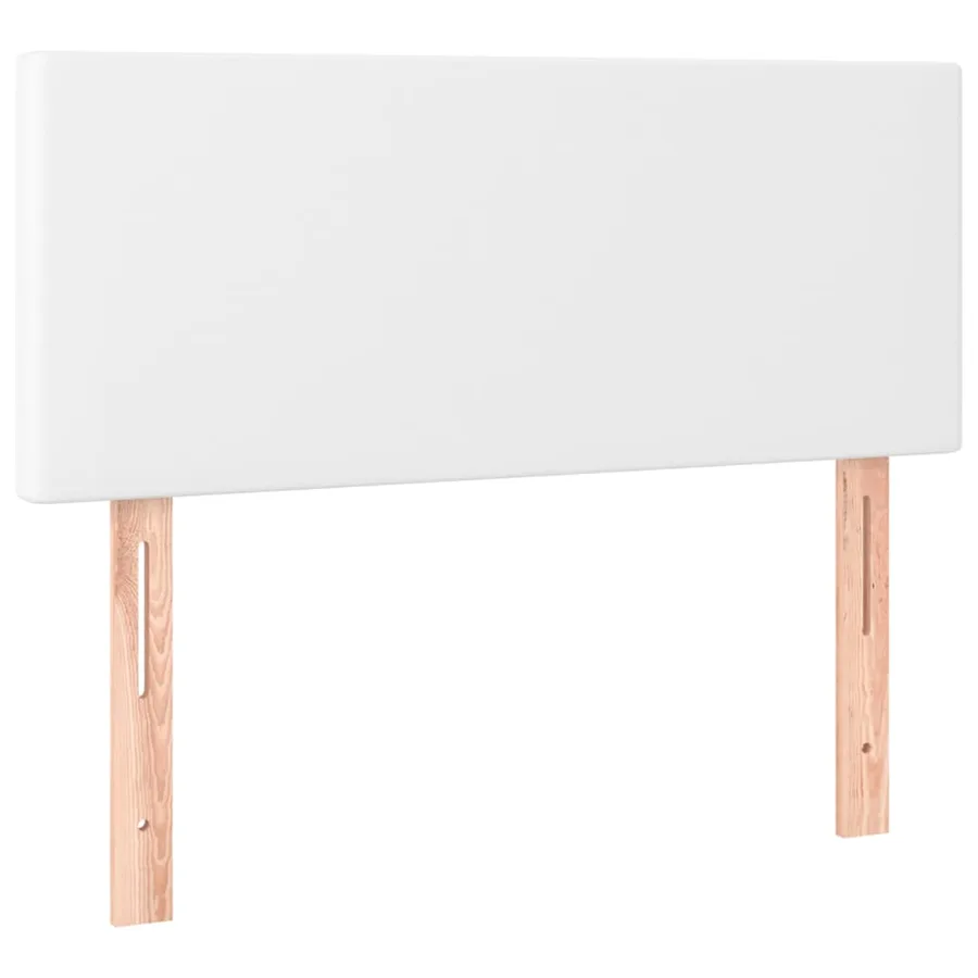 Tête de lit à LED Blanc 80x5x78/88 cm Similicuir - 4