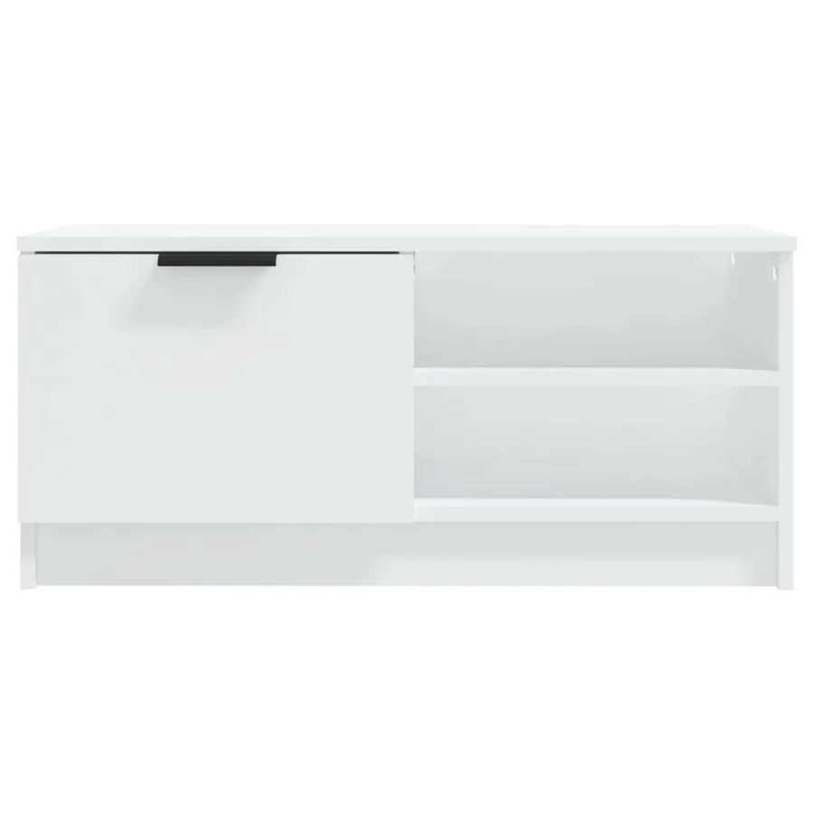 Meubles TV 2 pcs Blanc 80x35x36,5 cm Bois d'ingénierie - 5