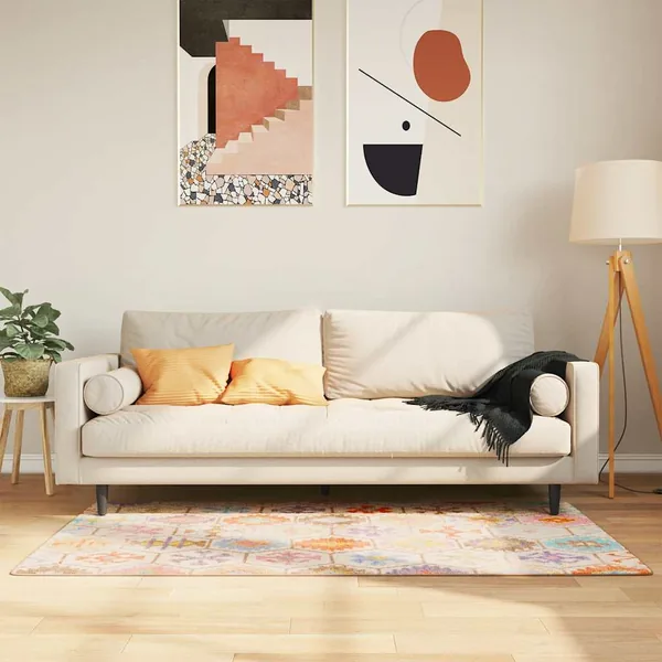 Tapis lavable multicolore 80x150 cm
