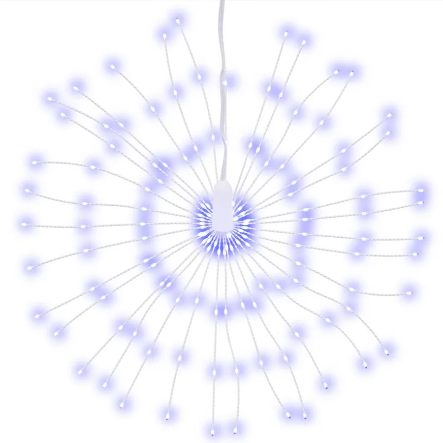 Étoile rayonnante de Noël 140 LED 4 pcs bleu 17 cm - 3
