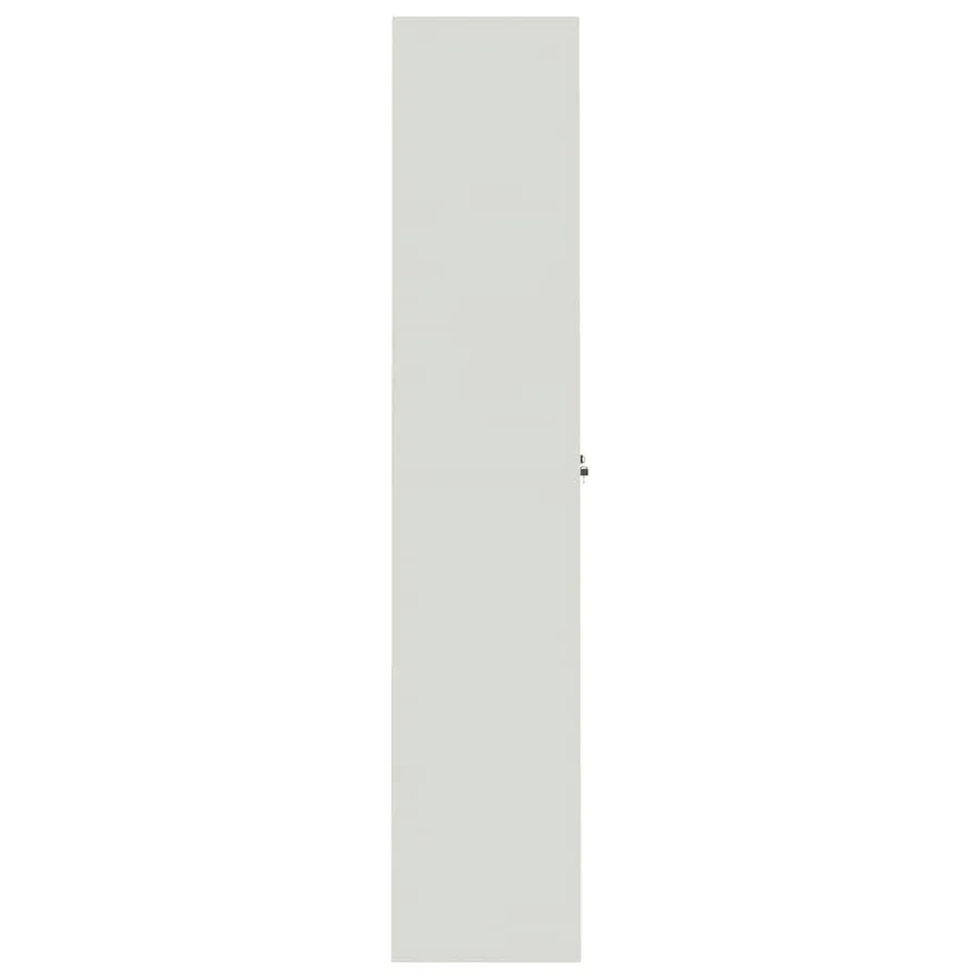 Classeur gris clair 90x40x200 cm acier - 5