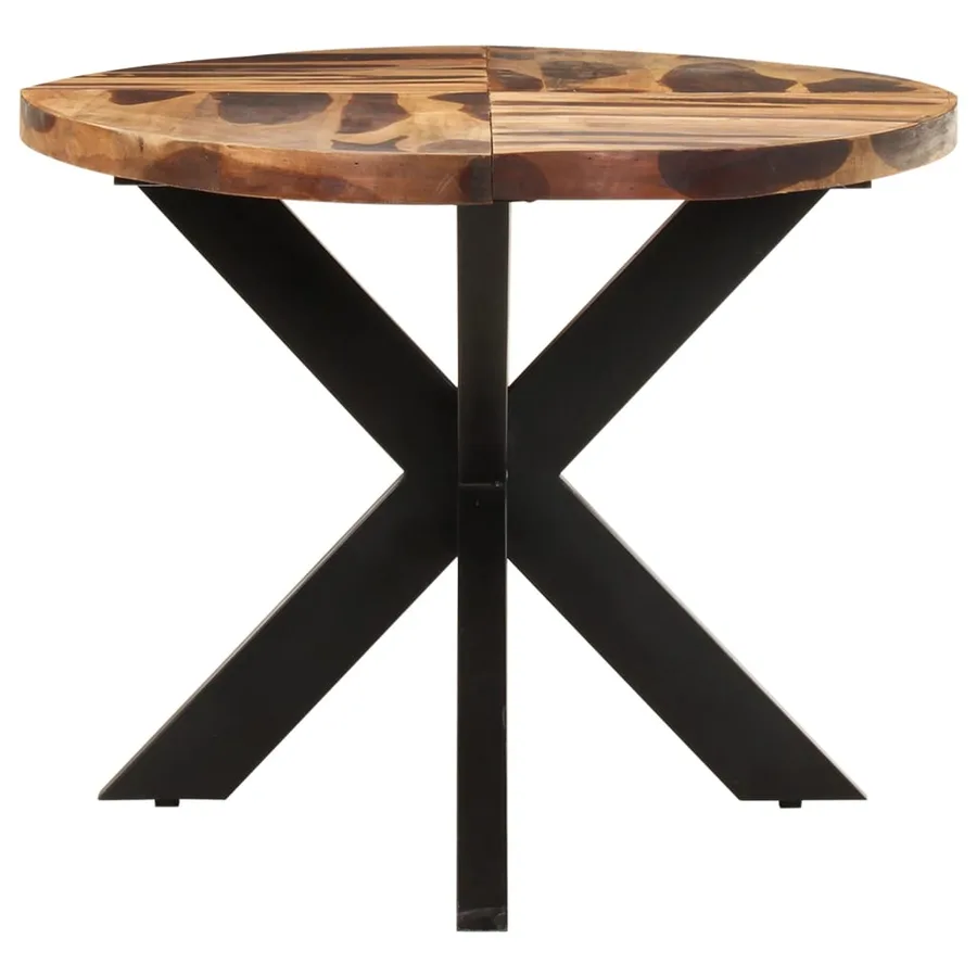Table à manger ovale 200x100x75 cm Bois d'acacia - 3