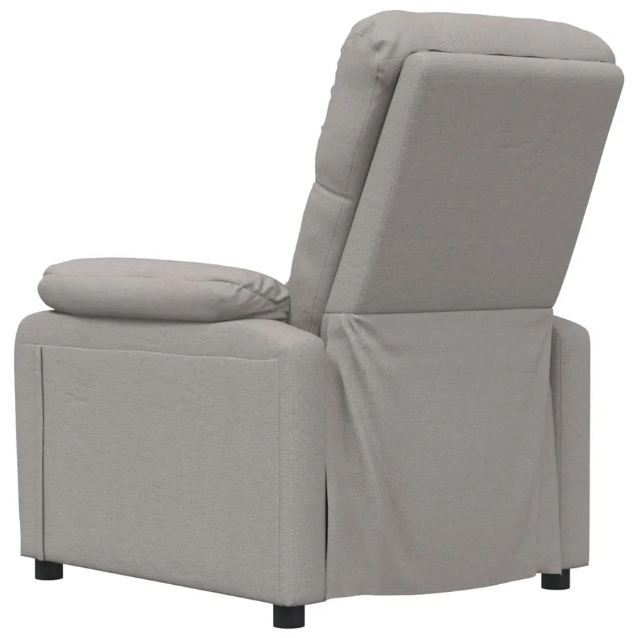 Fauteuil de massage Taupe Tissu - 5