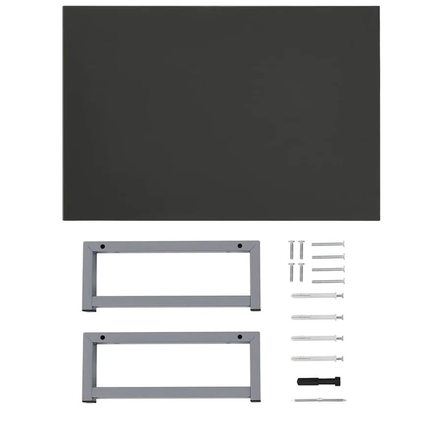 Meuble de salle de bain Gris 60x40x16,3 cm - 8