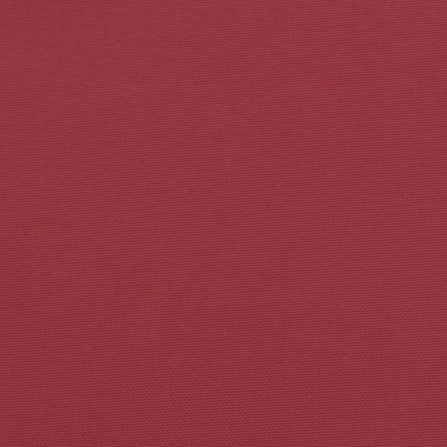 Coussin de palette bordeaux 58x58x10 cm tissu - 9