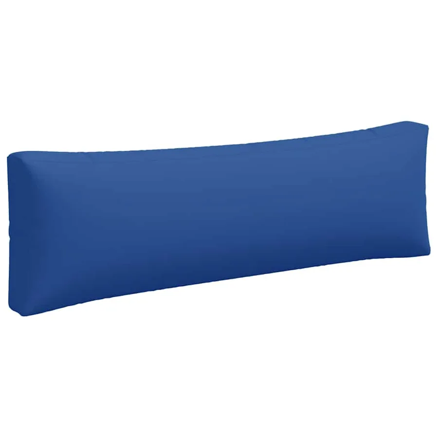 Coussins de palette lot de 3 bleu tissu - 6