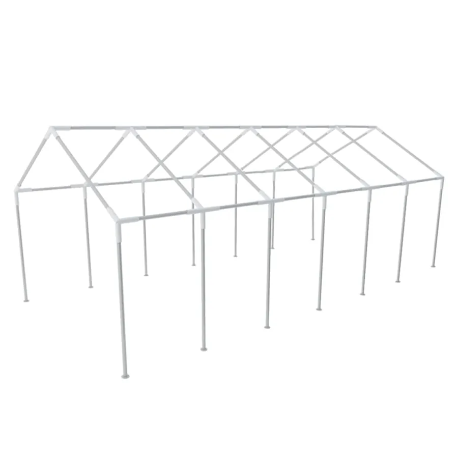 Cadre en acier pour tente de réception de 12x6 m
