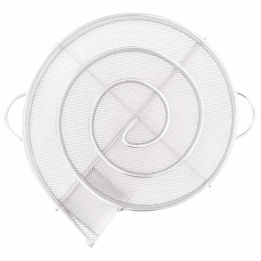 Générateur de fumée froide rond 19,5 cm acier inoxydable - 4