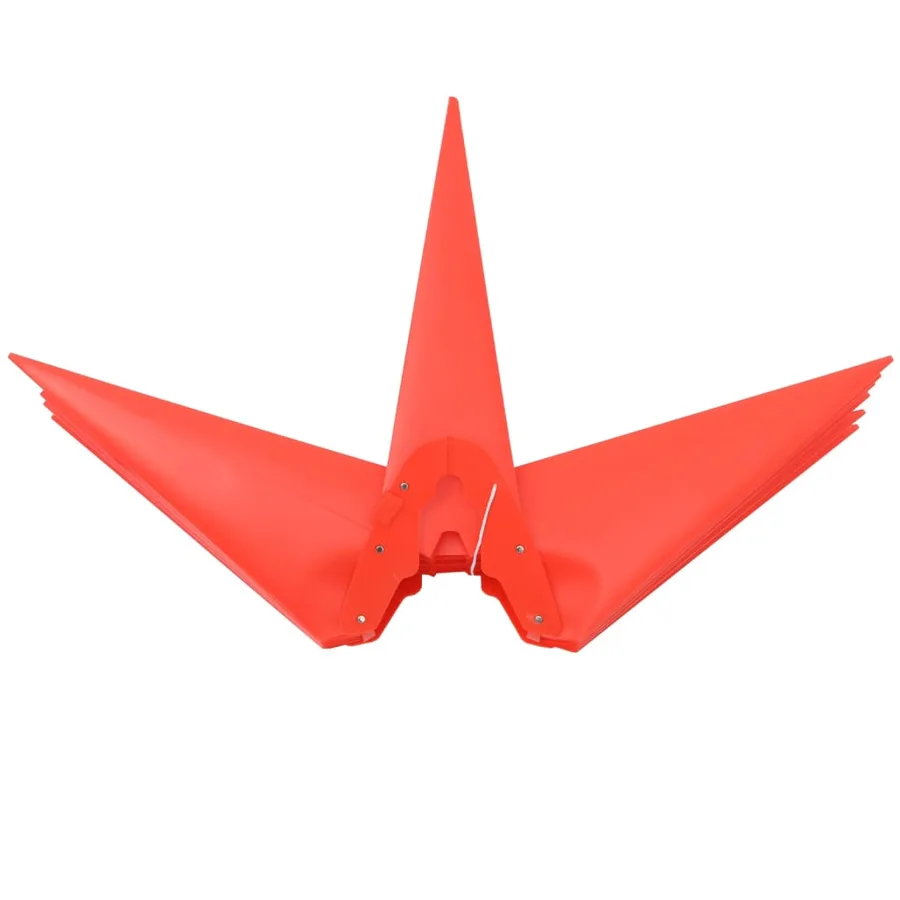 Lumières de Noël avec LED 3 pcs pliable rouge - 7