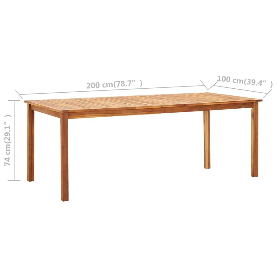 Mobilier à dîner 9 pcs résine tressée et bois d'acacia gris - 11