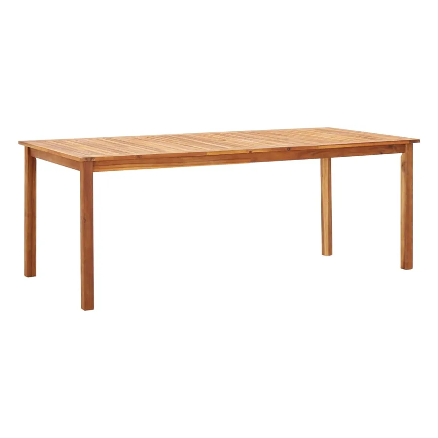Mobilier à dîner 9 pcs résine tressée et bois d'acacia gris - 2