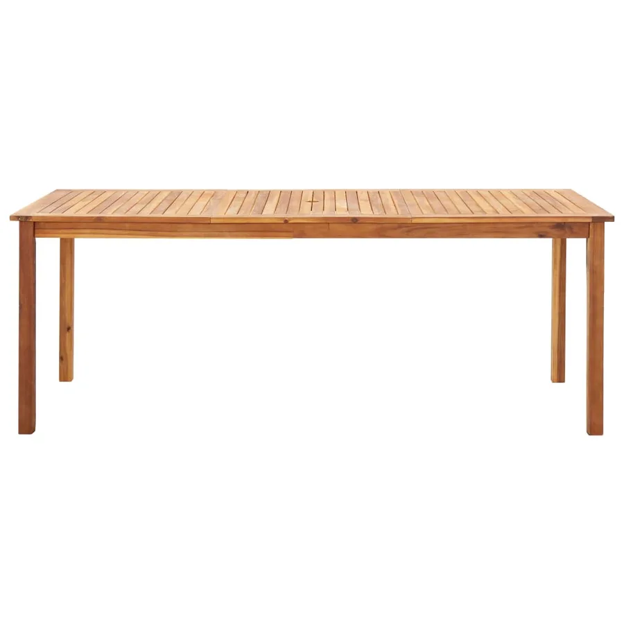 Mobilier à dîner 9 pcs résine tressée et bois d'acacia gris - 3