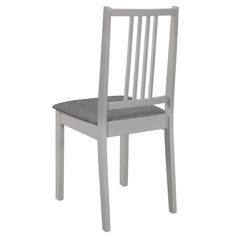 Mobilier de salle à manger 5 pcs MDF Gris - 10