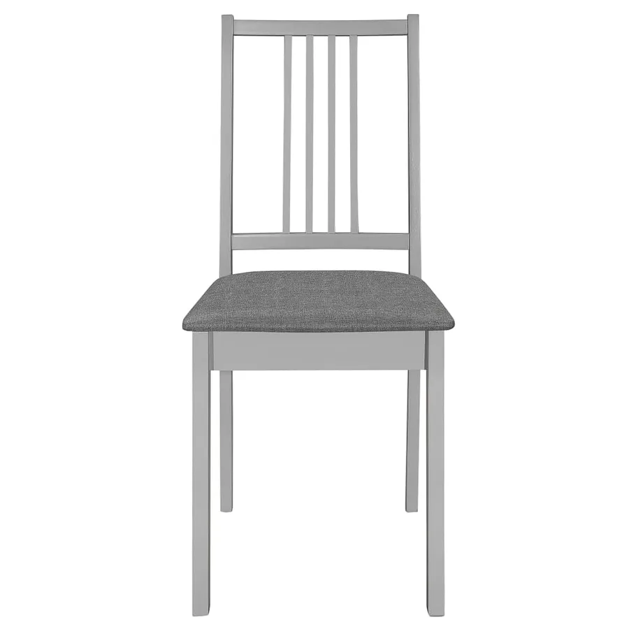 Mobilier de salle à manger 5 pcs MDF Gris - 11