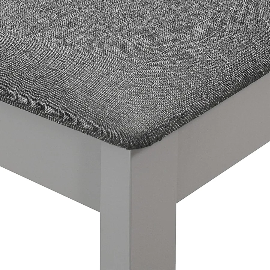 Mobilier de salle à manger 5 pcs MDF Gris - 12