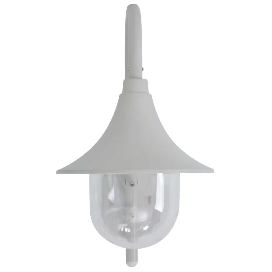 Applique murale de jardin E27 120 cm Aluminium Blanc - 2