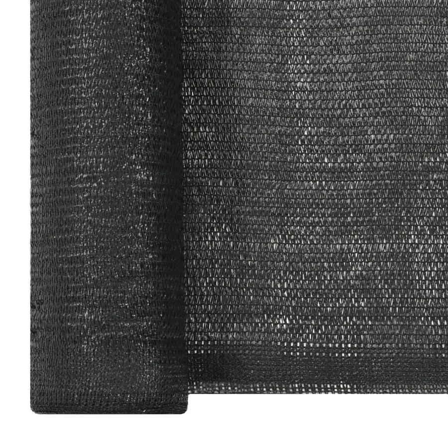 Filet brise-vue PEHD 2 x 10 m Noir - 2