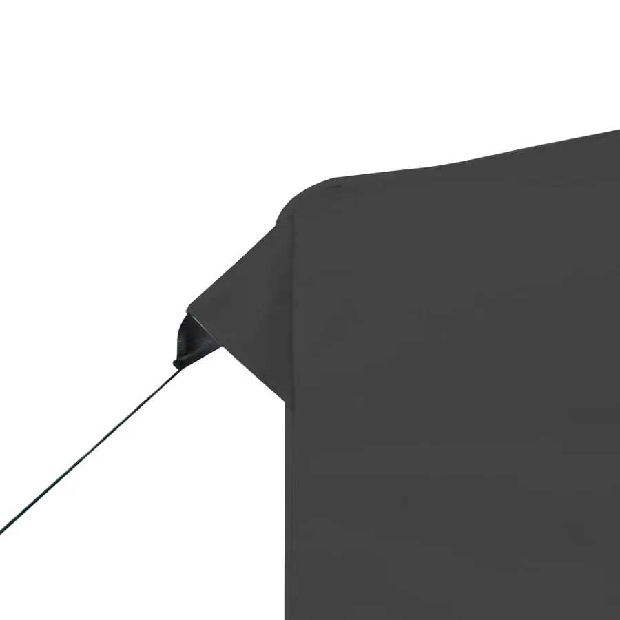Tente de réception pliable Aluminium 3 x 3 m Anthracite - 3