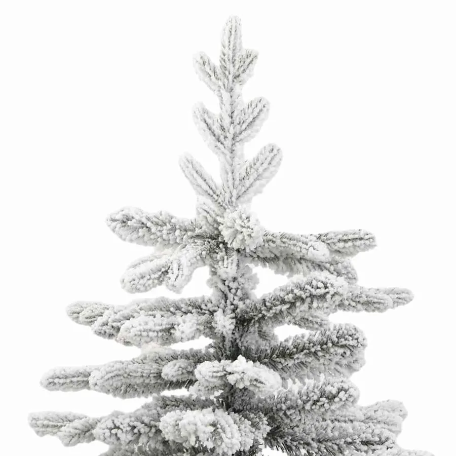 Sapin de Noël artificiel à charnières avec neige floquée 180 cm - 4