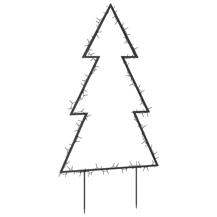 Décoration lumineuse arbre de Noël avec piquets 115 LED 90 cm - 4
