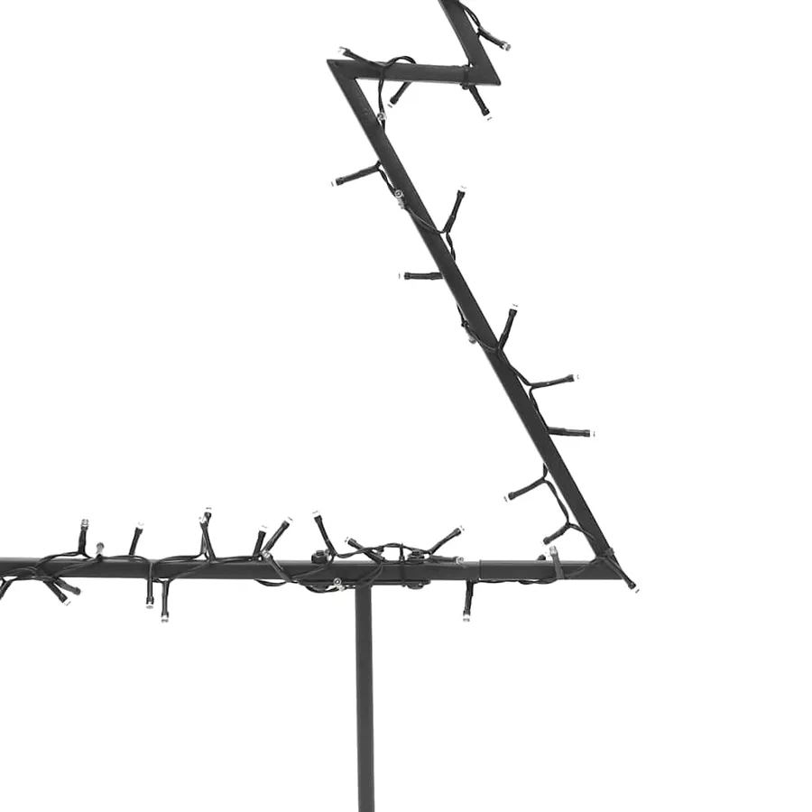 Décoration lumineuse arbre de Noël avec piquets 115 LED 90 cm - 8