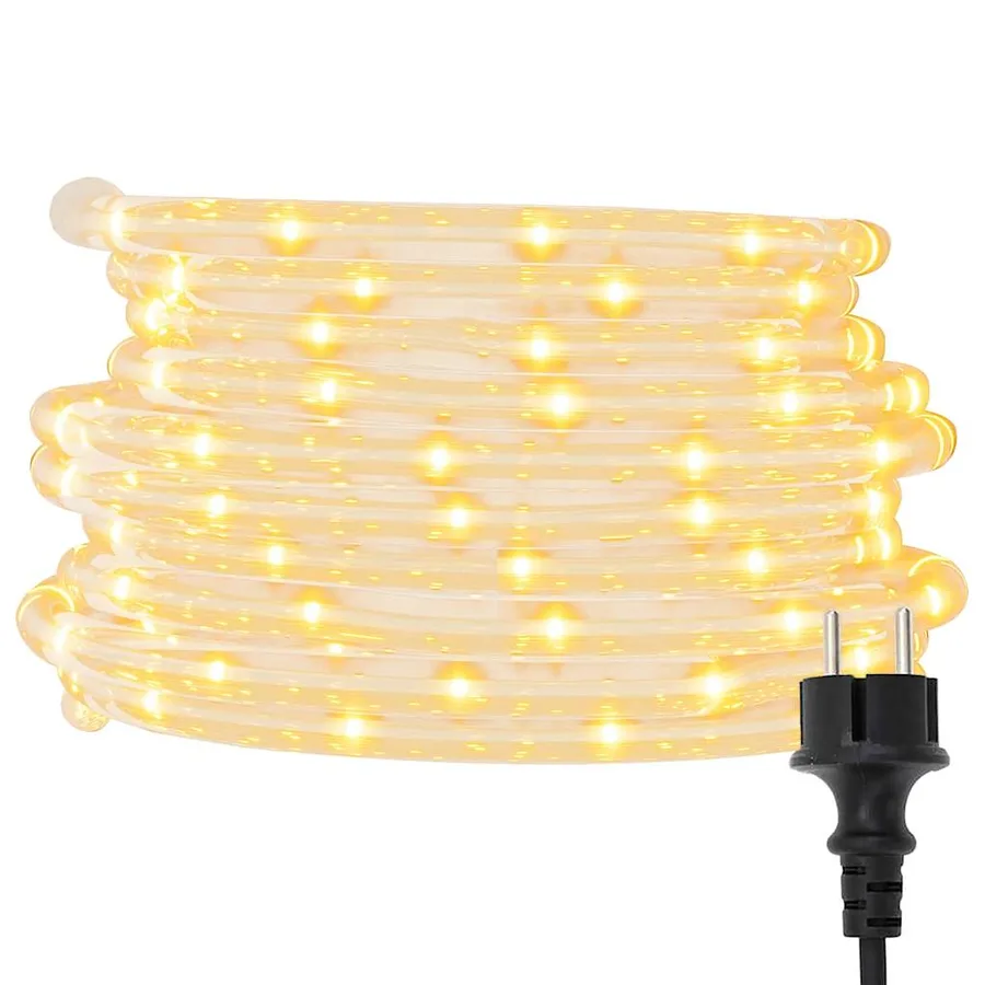 Cordon lumineux avec 1200 LED Blanc chaud 50 m PVC - 2