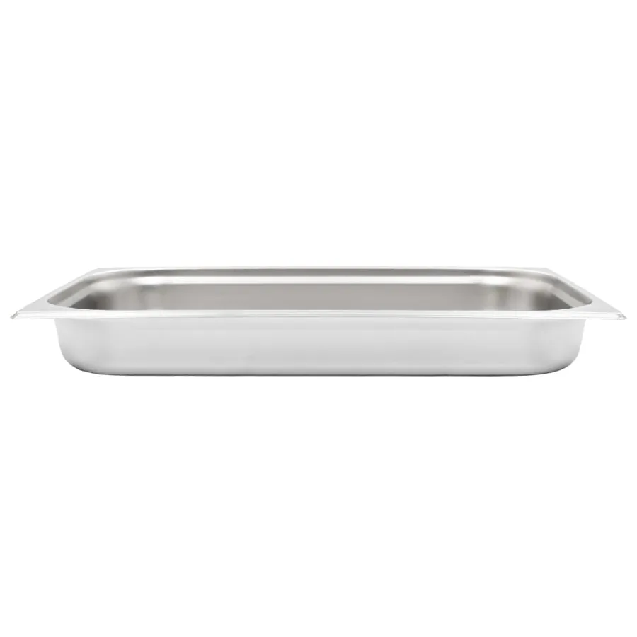 Récipients Gastronorm 4 pcs GN 1/1 65 mm Acier inoxydable - 6