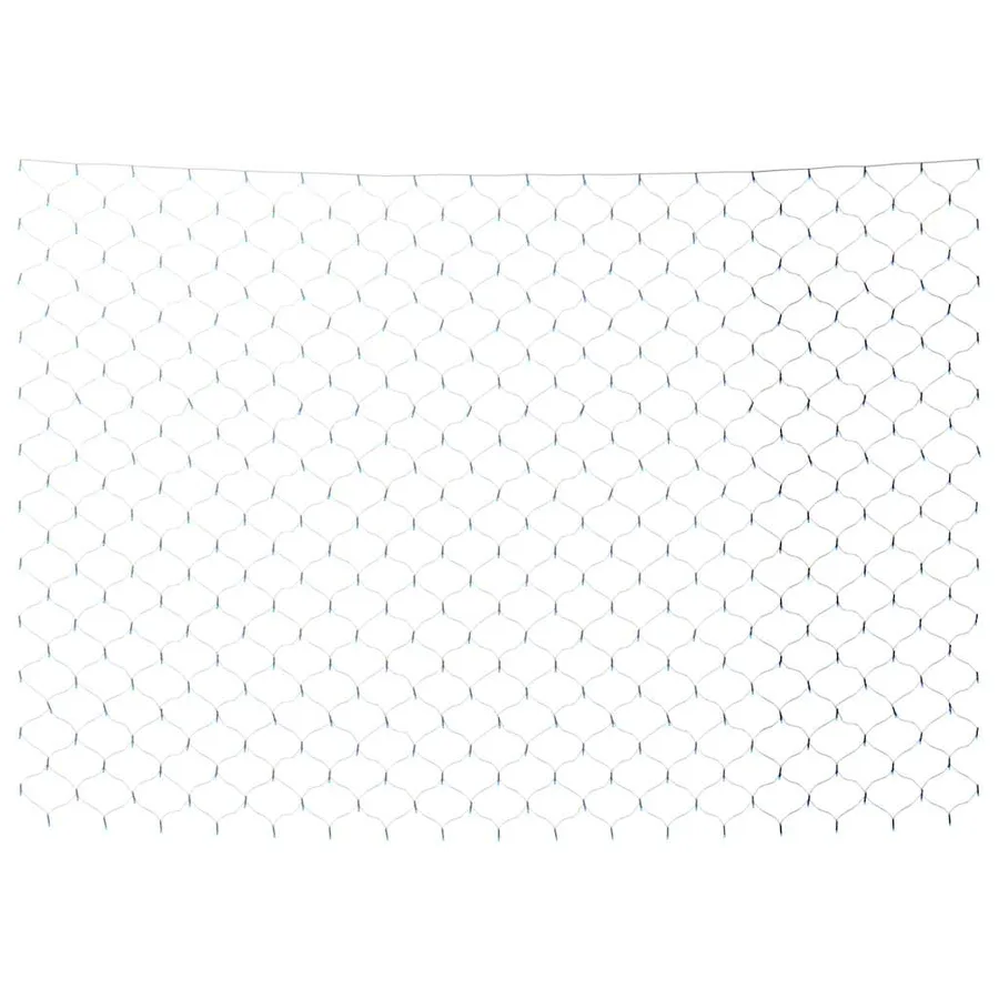 Filet lumineux bleu de Noël 4x4 m 544 LED Intérieur/extérieur - 6