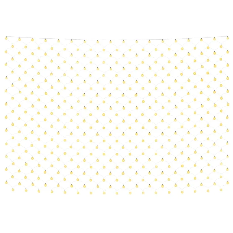 Filet lumineux blanc chaud de Noël 3x3 m 306 LED Int/ext - 2