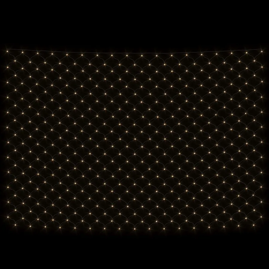 Filet lumineux blanc chaud de Noël 3x3 m 306 LED Int/ext - 4