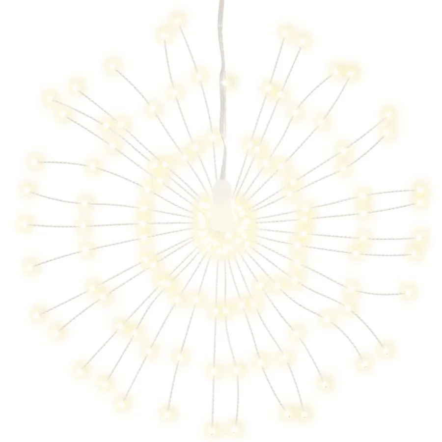 Étoile rayonnante de Noël 140 LED blanc chaud 17 cm - 2