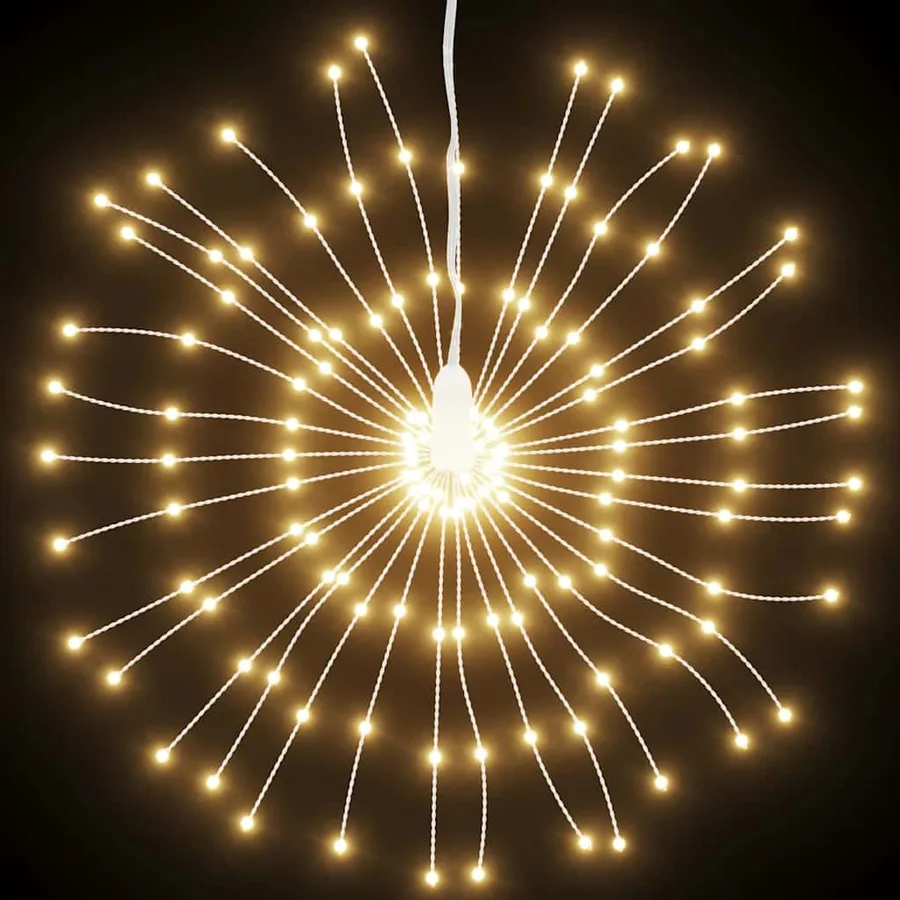Étoile rayonnante de Noël 140 LED blanc chaud 17 cm - 3