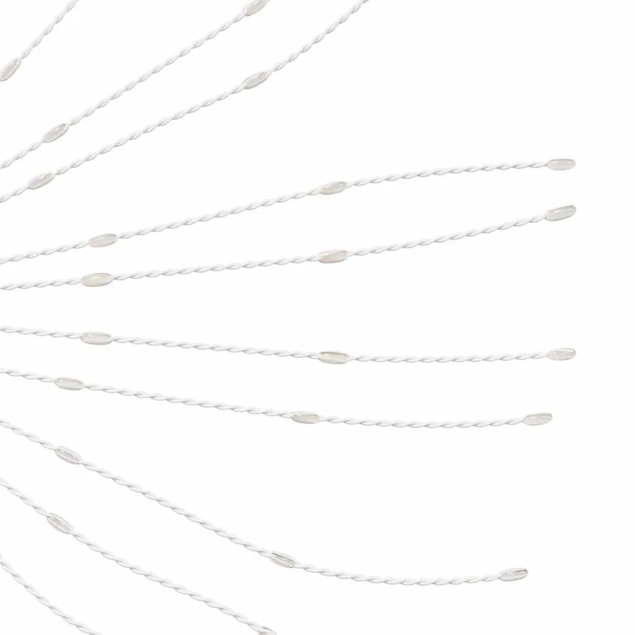 Étoile rayonnante de Noël 140 LED blanc chaud 17 cm - 7