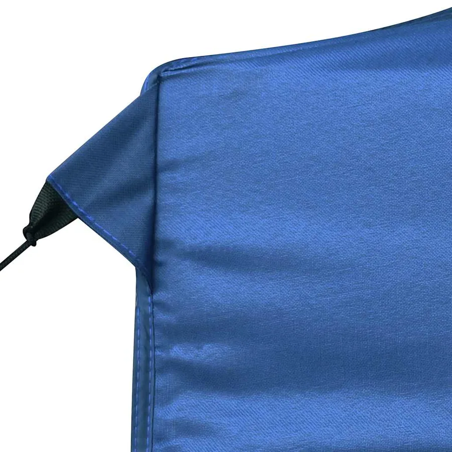 Tente de réception pliable avec parois Aluminium 6 x 3 m Bleu - 8