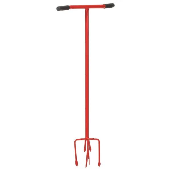 Griffe de jardin Rouge Acier