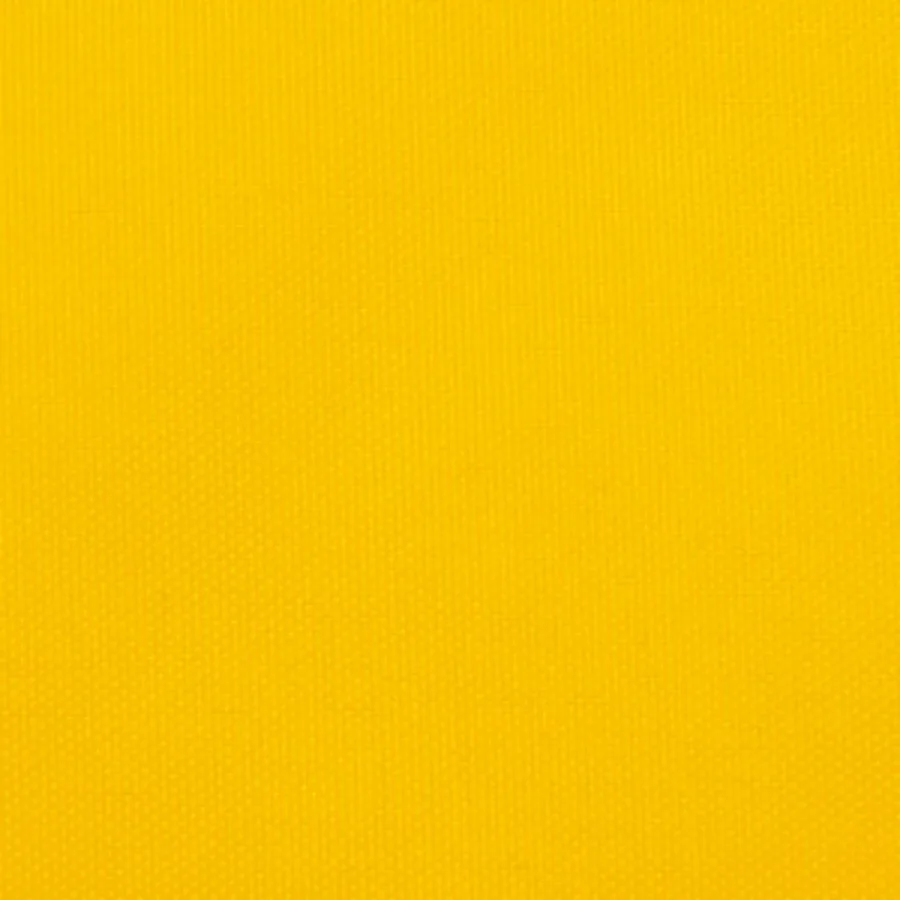 Voile de parasol tissu oxford triangulaire 5x5x6 m jaune - 9