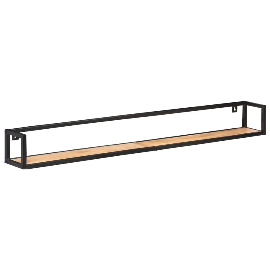 Étagères murales 2 pcs 160 cm Bois d'acacia massif - 2