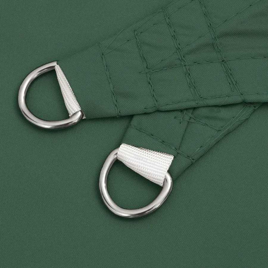 Voile de parasol tissu oxford rectangulaire 2,5x4 m vert foncé - 6