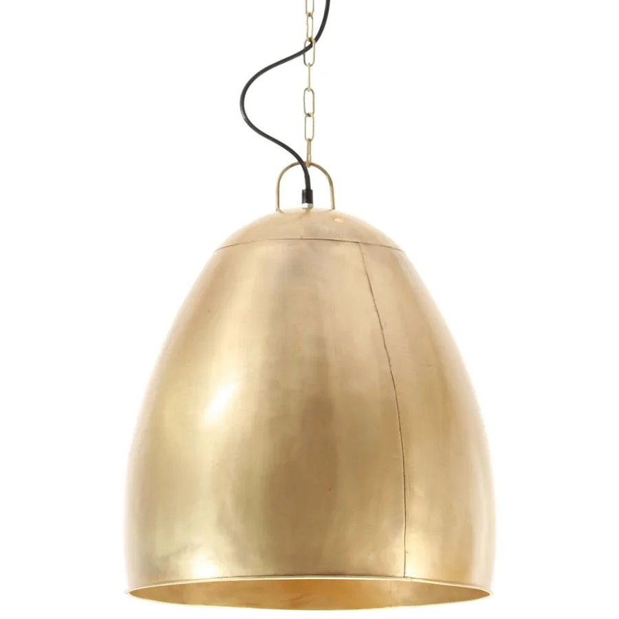 Lampe suspendue industrielle 25 W Laiton Rond 42 cm E27 - 2