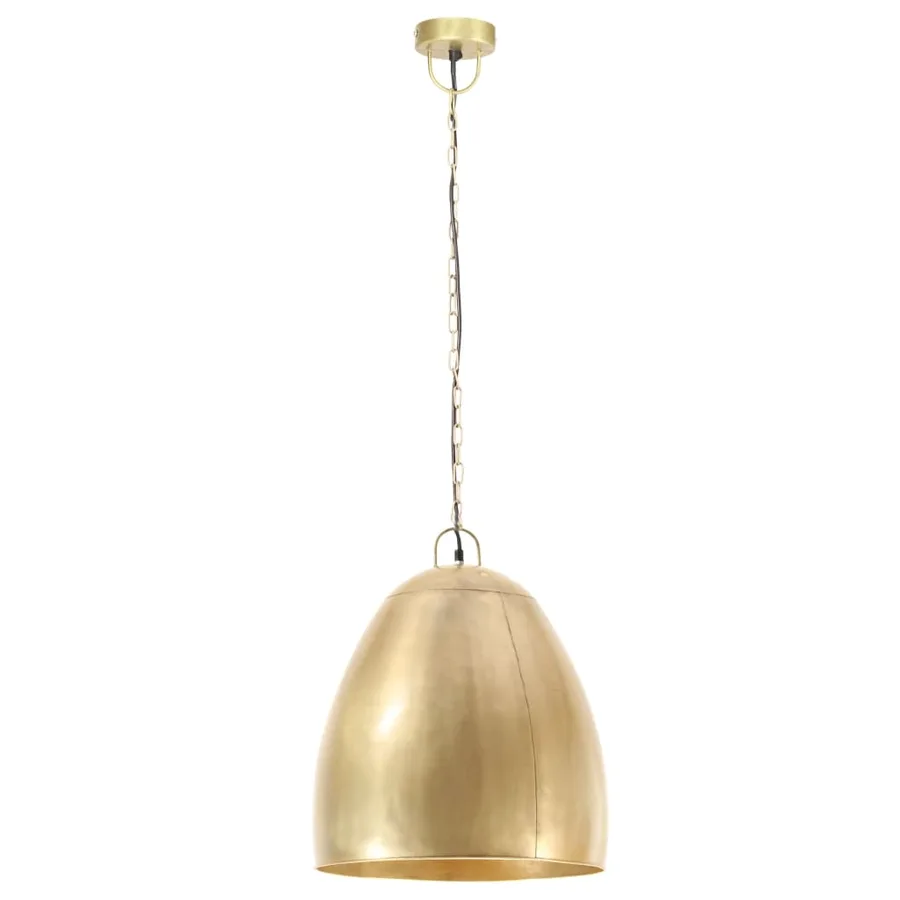 Lampe suspendue industrielle 25 W Laiton Rond 42 cm E27 - 4