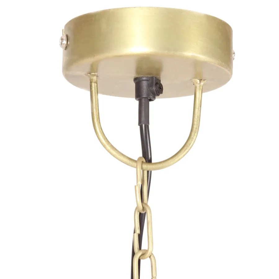 Lampe suspendue industrielle 25 W Laiton Rond 42 cm E27 - 6