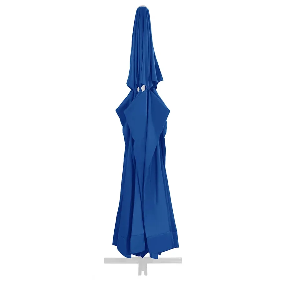 Tissu de remplacement pour parasol d'extérieur Bleu azuré 610cm - 4