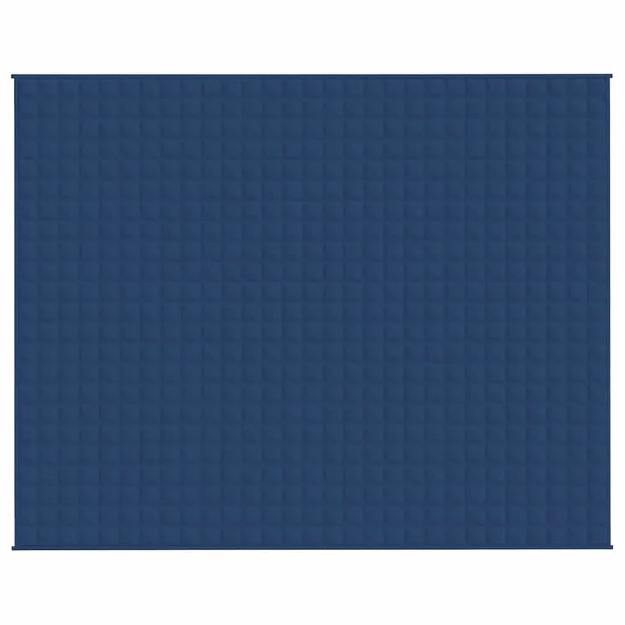 Couverture lestée Bleu 235x290 cm 15 kg Tissu - 3