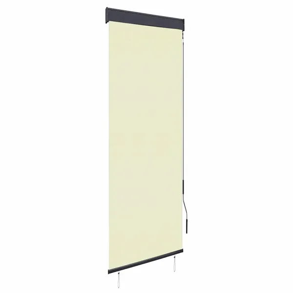 Store roulant d'extérieur 60 x 250 cm Crème